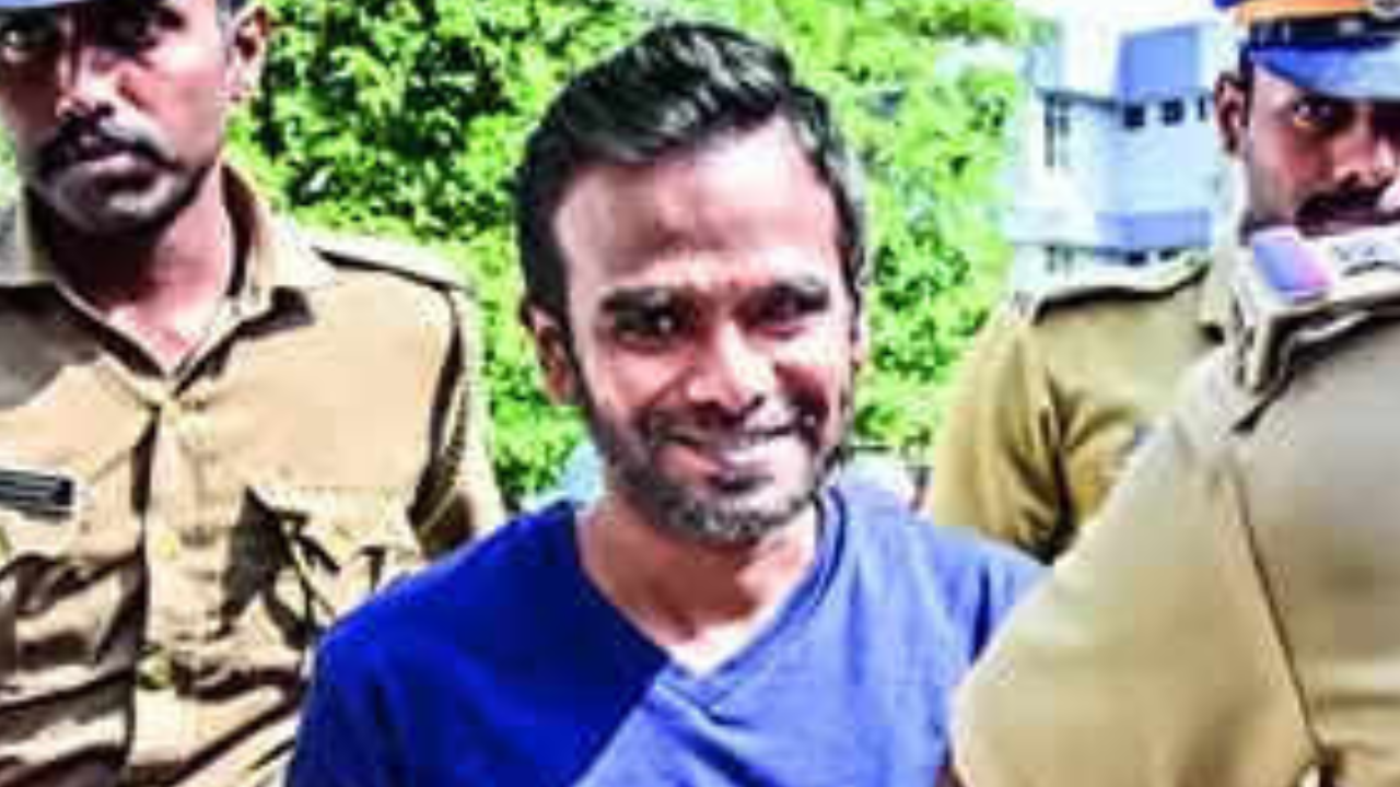 Riyas Aboobacker being brought to NIA court in Kochi on Wednesday
