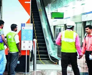 41 additional escalators to be installed at 22 metro stations