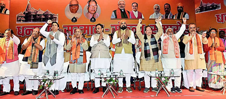 Bjp Tries To Keep Rank And File Rejuvenated In Fluid Situation | Patna News – Times of India