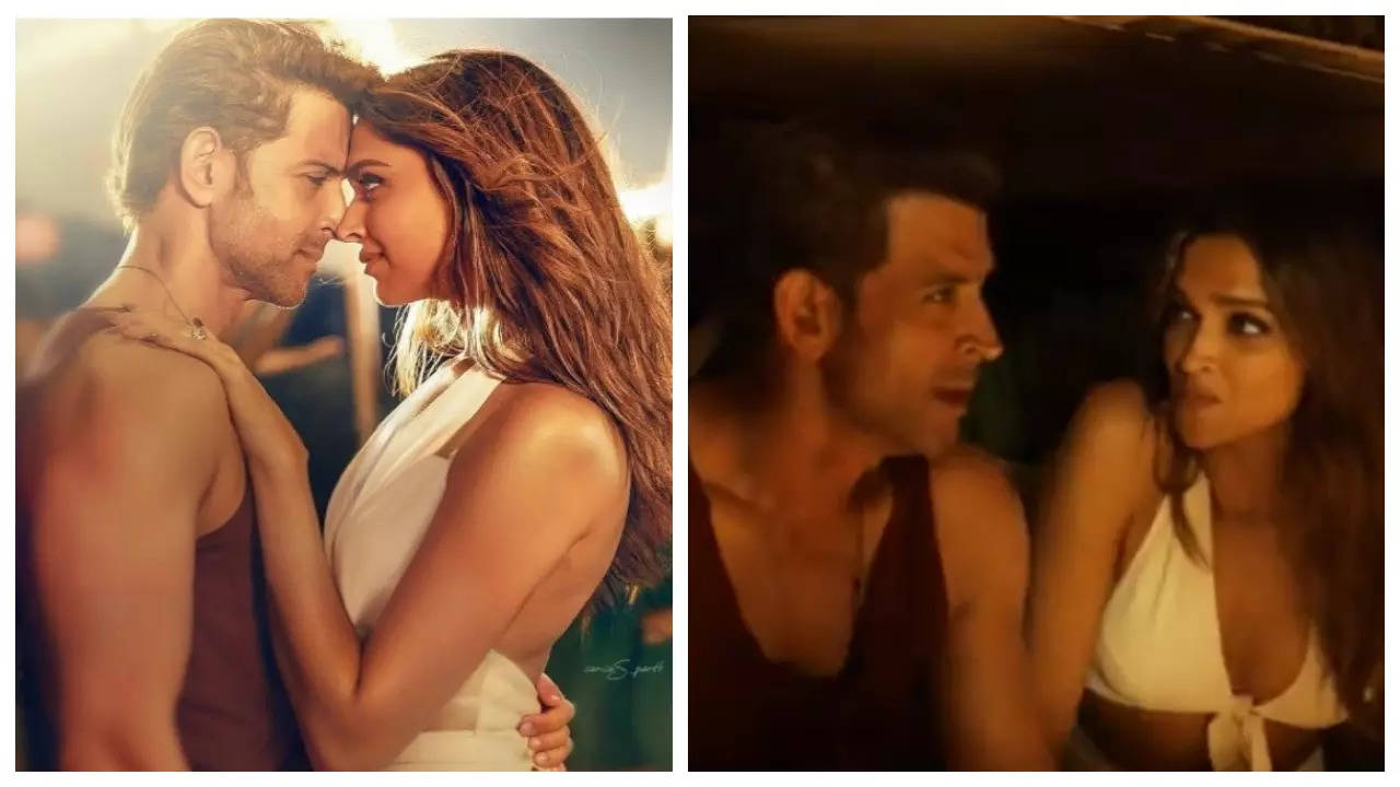 ‘Fighter’ stars Hrithik Roshan and Deepika Padukone sing ‘Bekaar Dil’ in BTS video – WATCH | – Times of India