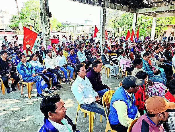 Tus In Tinsukia Protest Against Labour, Farm Laws | Guwahati News – Times of India