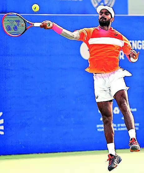 Sumit Nagal reaches Chennai Open Challenger final despite shoulder pain | Chennai News – Times of India