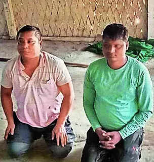 Two arrested with US-made pistol, ammo in Tinsukia