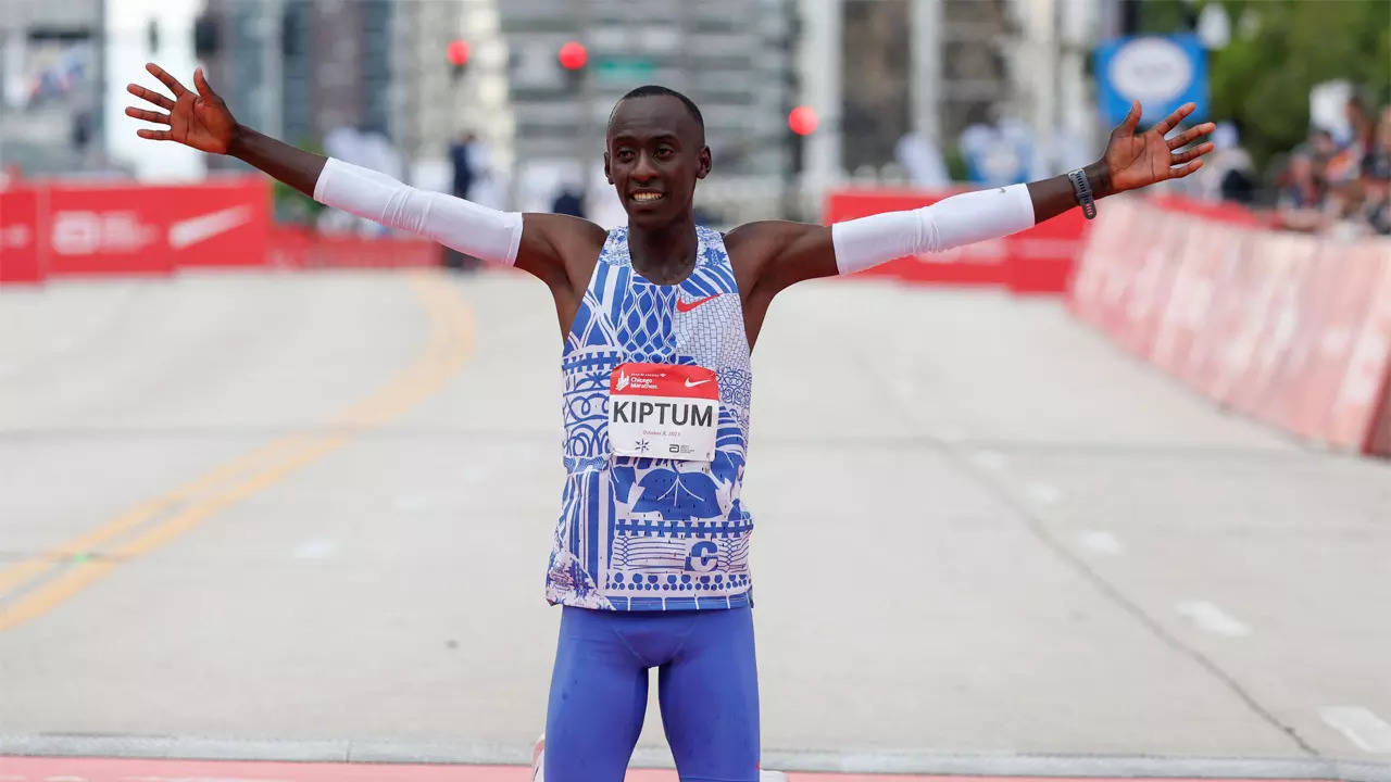 Marathon world record-holder Kiptum, coach die in a car crash