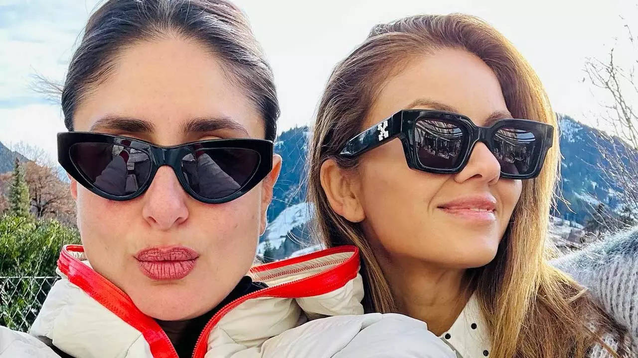 Kareena Kapoor Khan relives snowy vacation with Natasha Poonawalla | Bollywood News | – Times of India