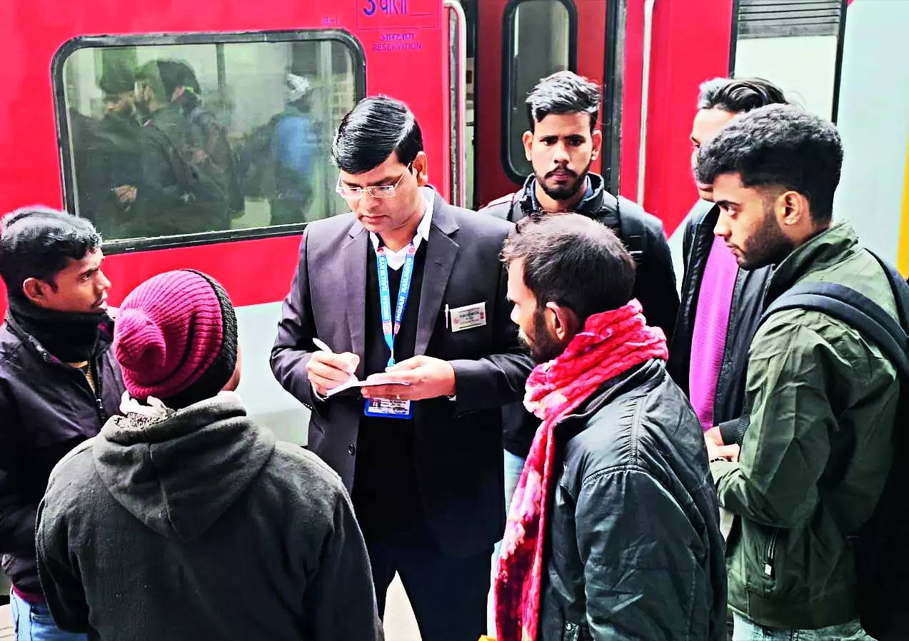 Railway Department Collects Revenue from Ticketless Travellers in Ludhiana | Ludhiana News – Times of India