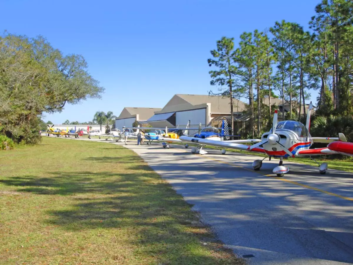Unbelievable! Every resident in this Florida village owns a plane