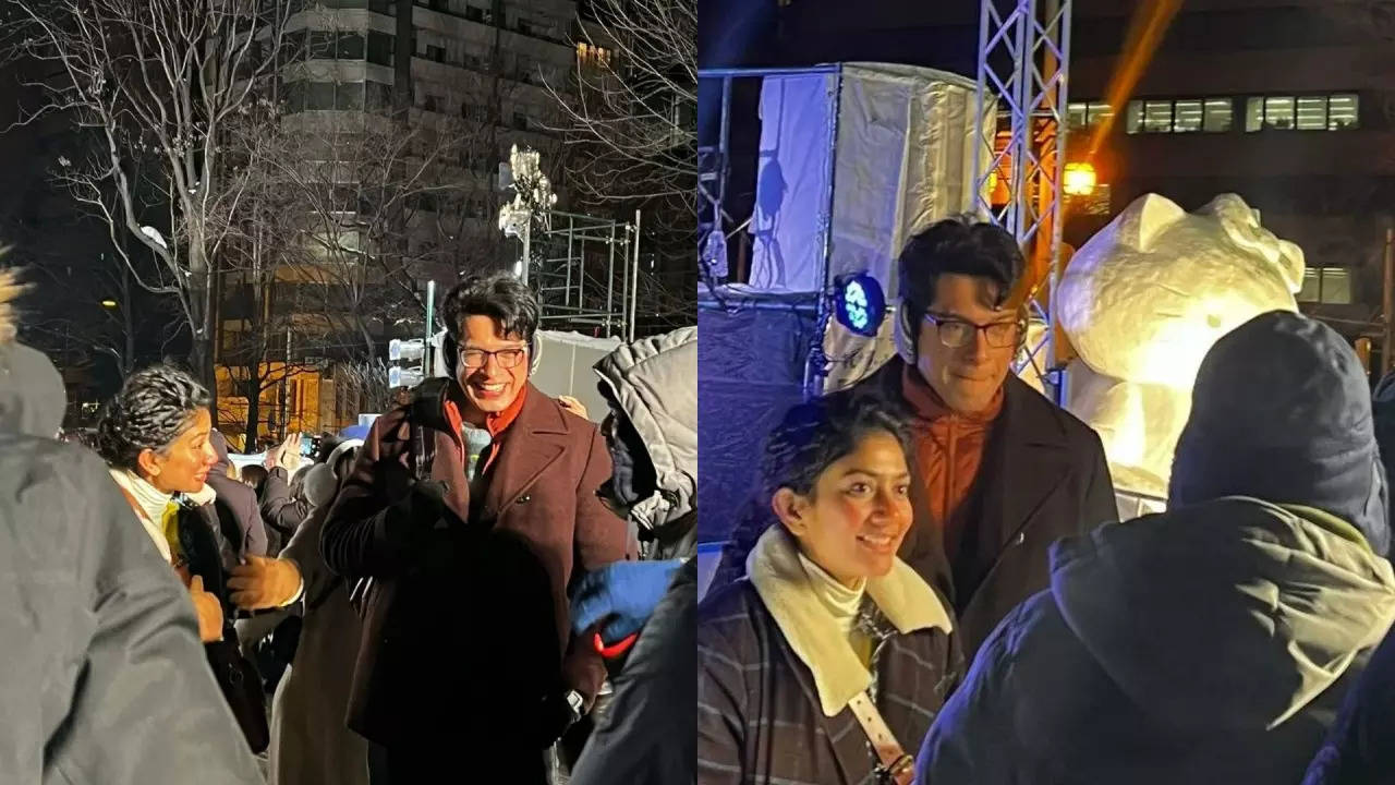 Aamir Khan's son Junaid Khan and Sai Pallavi's pictures from Japan as they shoot for a new film go VIRAL - Pics inside