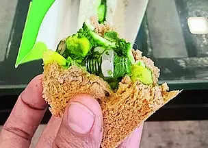 Woman finds bolt in sandwich served on IndiGo flight | Bengaluru News – Times of India