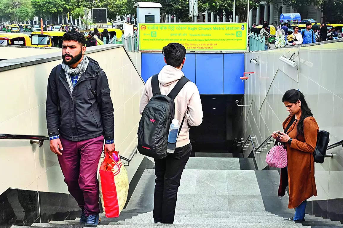 Entry-Exit Curbs At Several Metro Stations A Headache – Delhi Metro Rail Corporation (DMRC) | Delhi News – Times of India