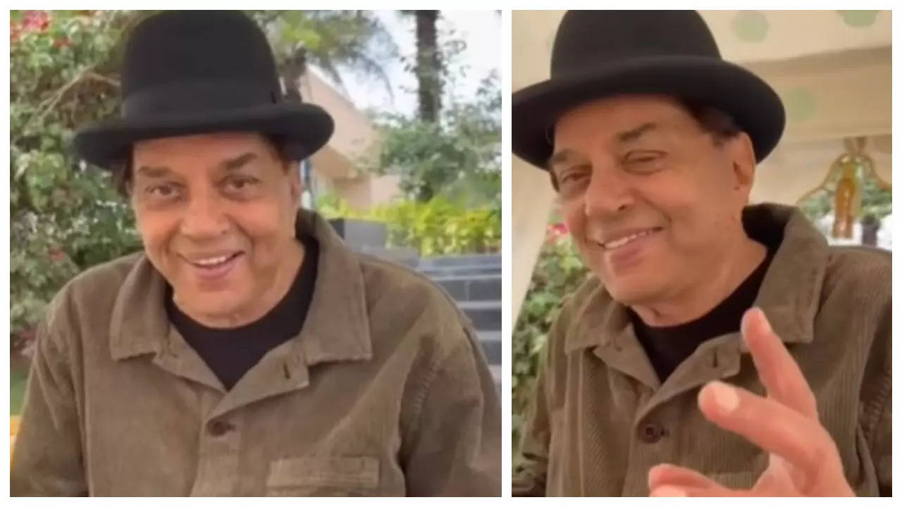 Sunny Deol and Bobby Deol are all hearts for Dharmendra as he reveals off his dance strikes at granddaughter Nikita Chaudhary’s marriage ceremony – WATCH video |