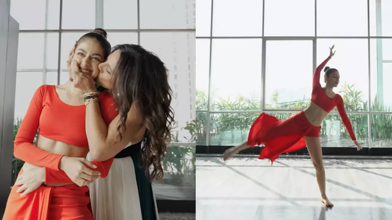 Alaya F and Pooja Bedi groove to ‘Pehla Nasha’ as they rejoice Valentine’s Day collectively – WATCH video |