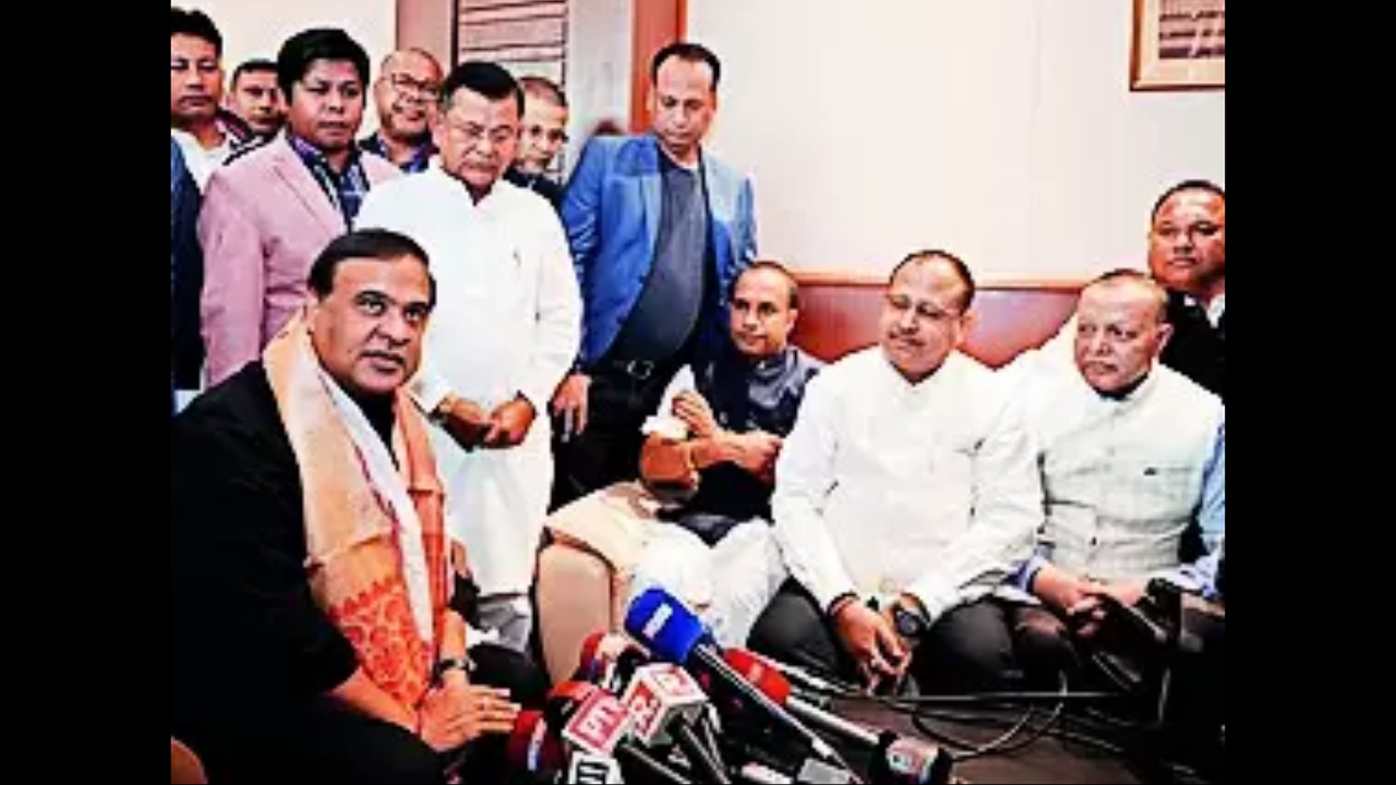 Two Assam Cong MLAs extend support to Sarma’s BJP-led govt | Guwahati News – Times of India