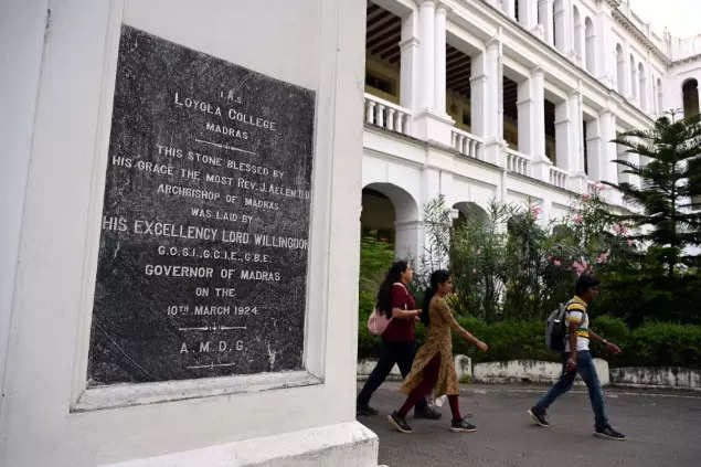 Loyola College: Igniting Minds for 100 Years | Chennai News - Times of India