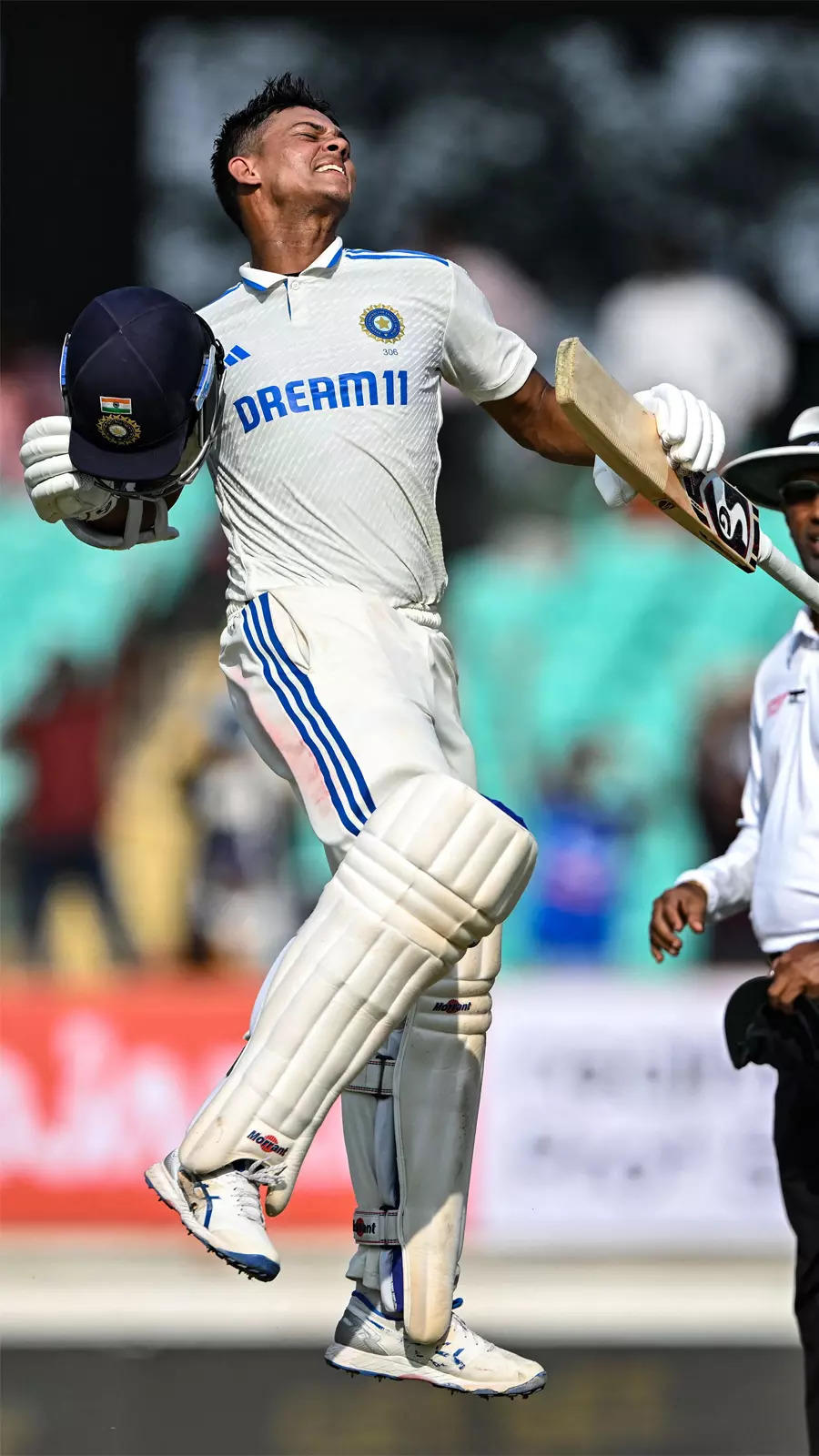 In Pics: Jaiswal's heroic century extends India's lead