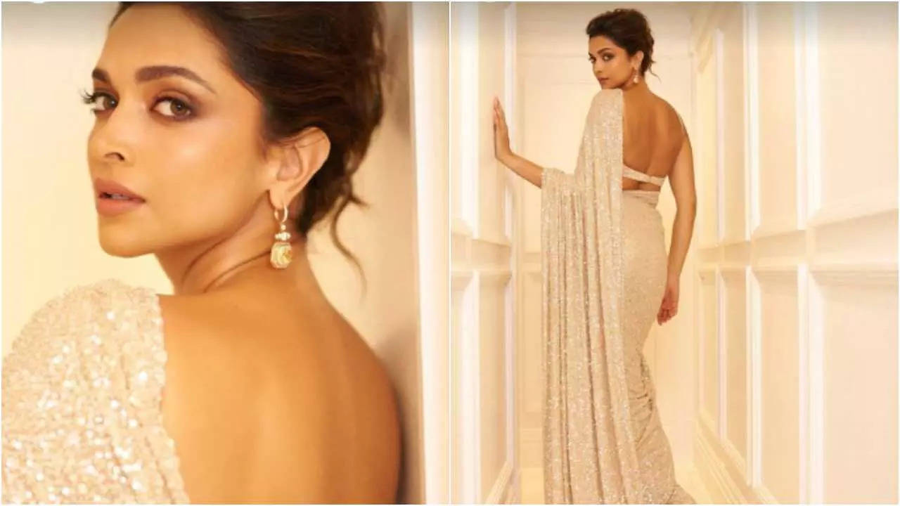 Deepika Padukone shines in elegant shimmery saree as presenter at BAFTA 2024 |