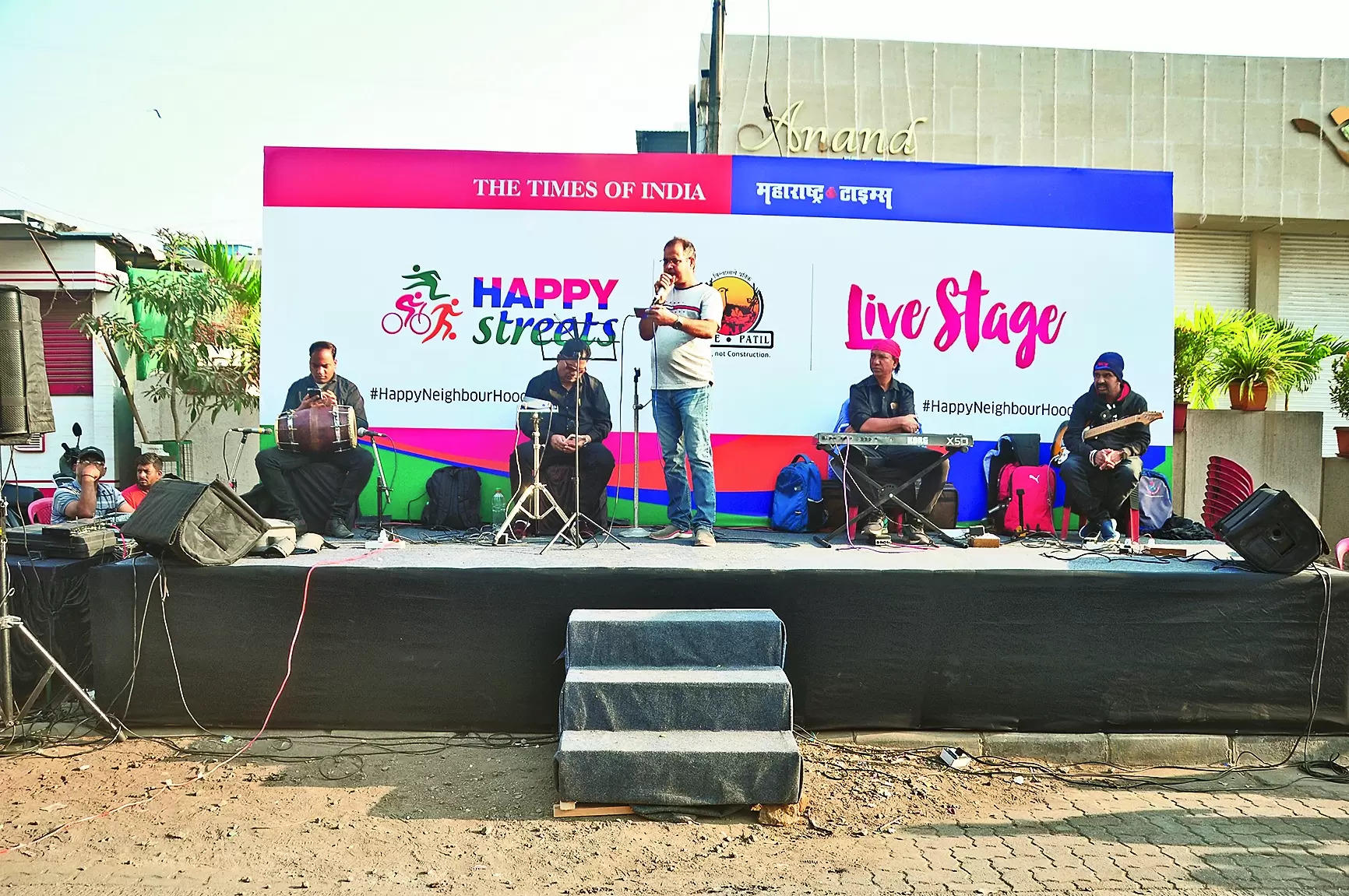 Citizens enjoy slew of activities on last Sunday of Happy Streets in Kharadi Pune: Drum circle | Pune News – Times of India