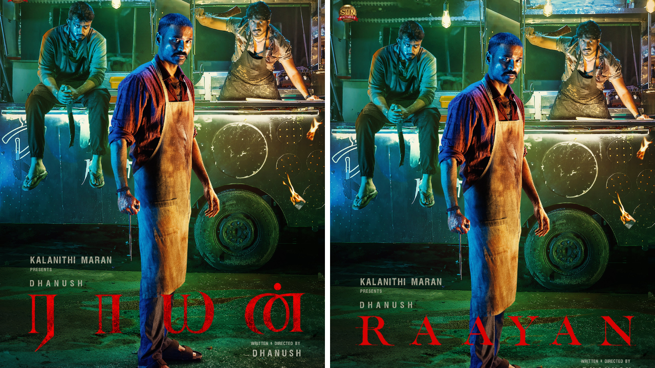 Dhanush’s ‘D 50’ titled ‘Raayan’; makers launch first look poster | – Times of India