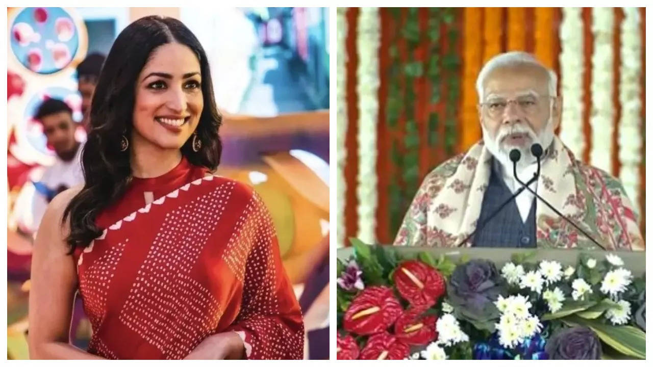 PM Narendra Modi talks about Aditya Dhar’s ‘Article 370’ during his recent Kashmir visit; Yami Gautam REACTS – WATCH video | – Times of India