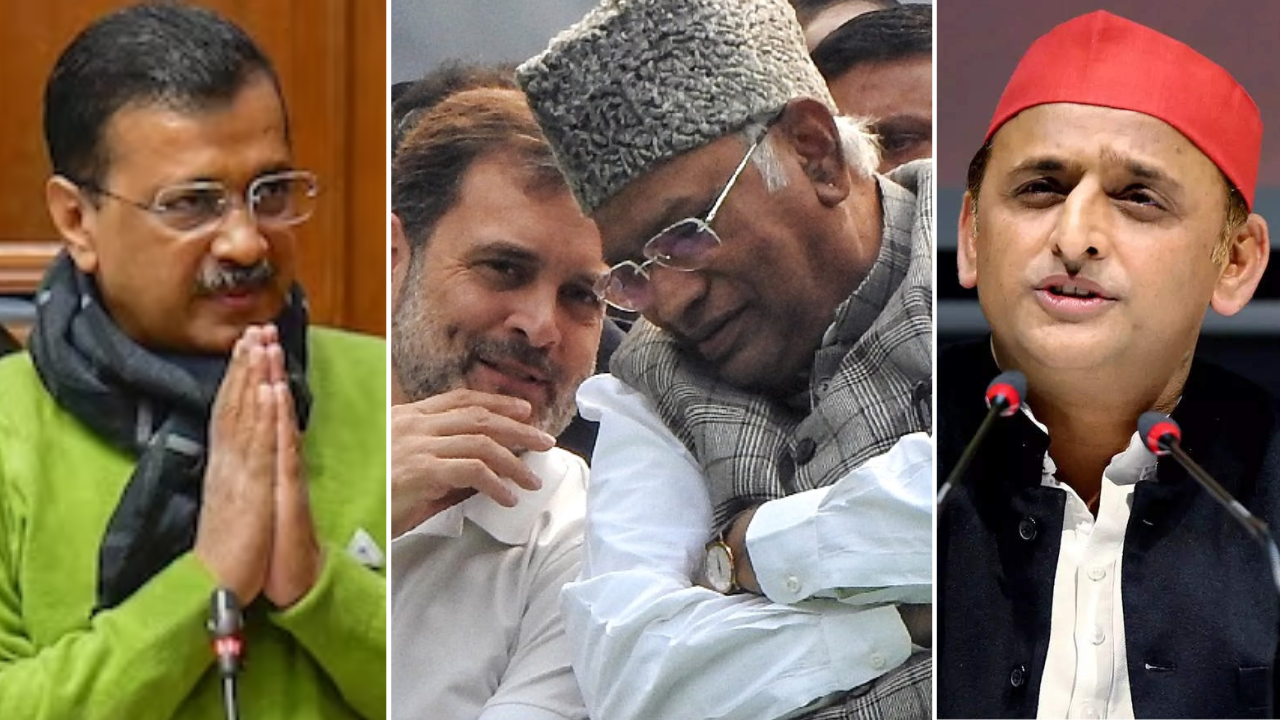 Kejriwal signals hope on seat-sharing with Congress in Delhi but Akhilesh talks tough