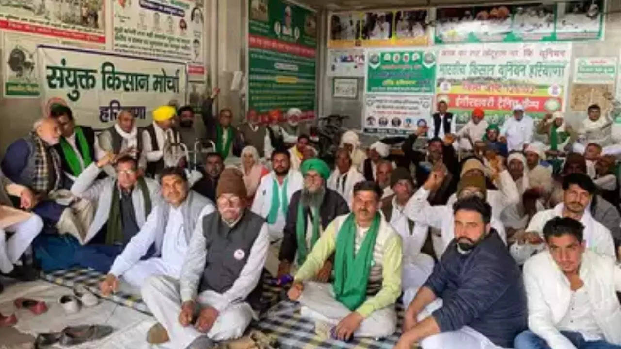 Jind Farmers and 24 Khaps to Block Delhi-Patiala Route | Chandigarh News – Times of India