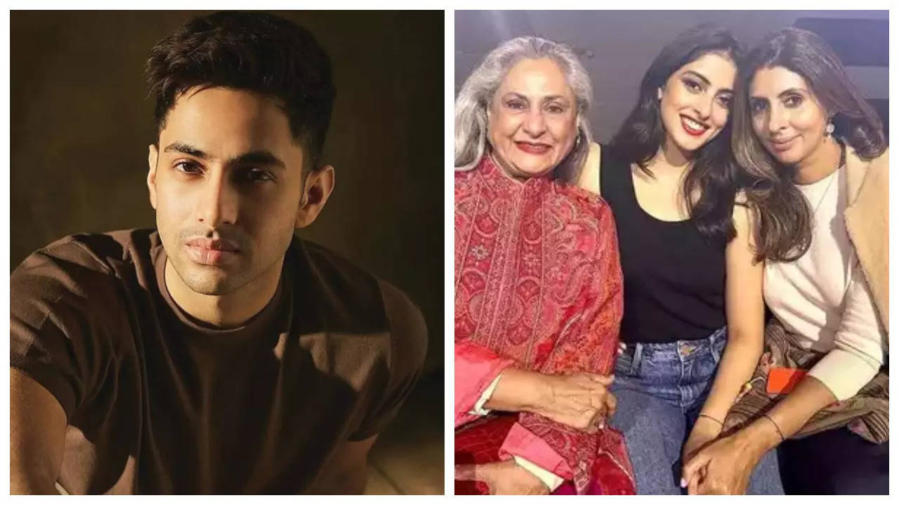 Agastya Nanda calls mother Shweta Bachchan and sister Navya Naveli Nanda ‘watered-down’ version of grandmother Jaya Bachchan | – Times of India