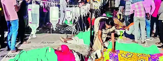 200 devotees suffer food poisoning after community feast at Lonar | Nagpur News – Times of India