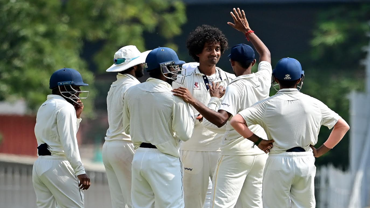 R Sai Kishore led from the front with a four-wicket haul in the second innings.