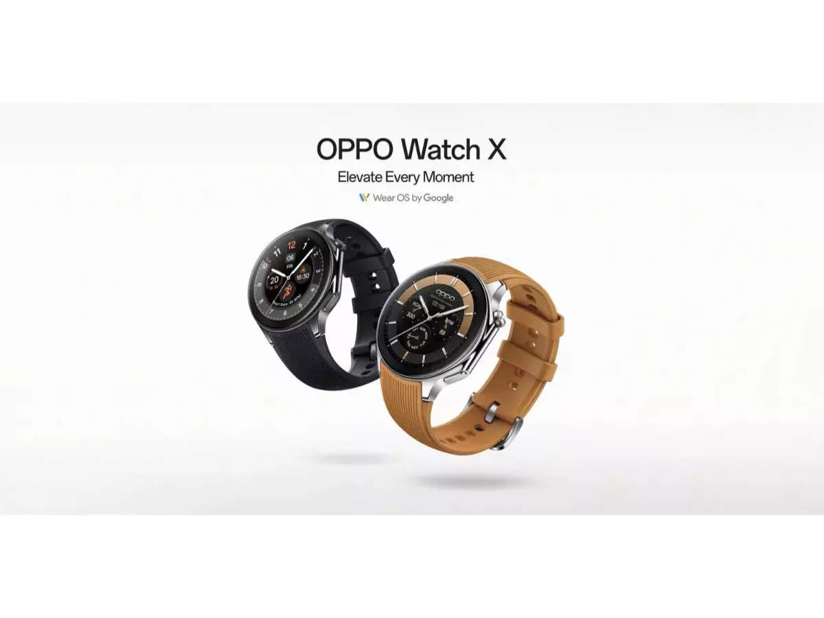 Oppo Watch X smartwatch to launch on February 29: Here’s what the wearable will offer | – Times of India