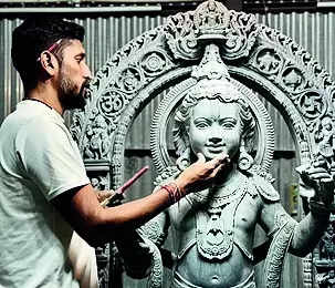 Sculptor reveals the secret behind the magical aura of Ram Lalla’s idol | Lucknow News – Times of India