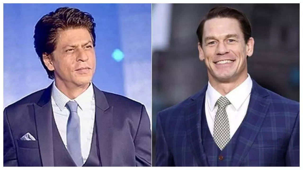 Shah Rukh Khan’s Request to John Cena and Gurvinder Sihra After Viral Video | – Times of India