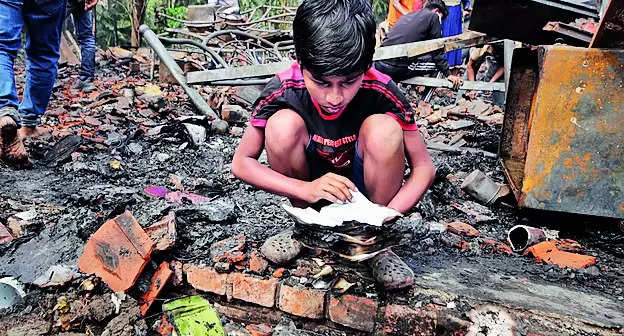 Books Lost in Fire: HS and Madhyamik Students Left in a Spot | Kolkata News – Times of India