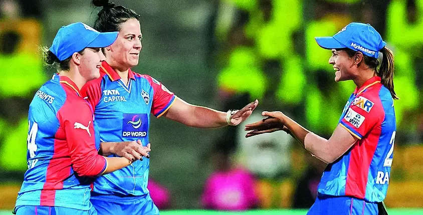 Kapp and Radha Shine as Delhi Capitals’ Bowlers Dominate UP Warriorz in Women’s Premier League | Bengaluru News – Times of India