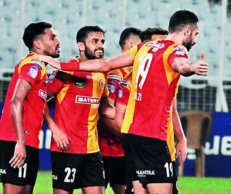 East Bengal FC keeps playoff hopes alive with 1-0 win against Chennaiyin FC | Kolkata News – Times of India