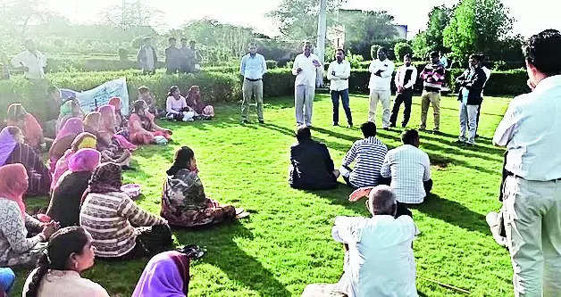 Wedding Garden and Water Plant Replace Filthy Pond in Nagaur | – Times of India