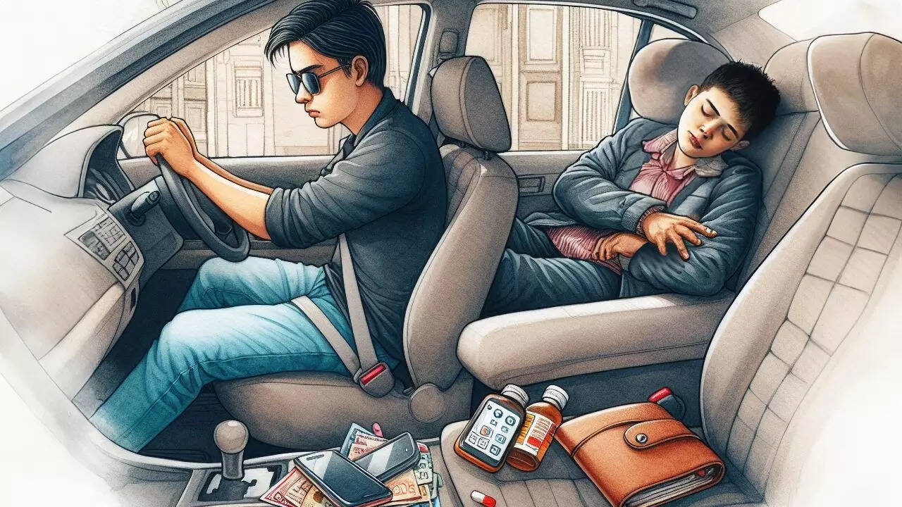 How cabbie took passengers for ride, looted them dry