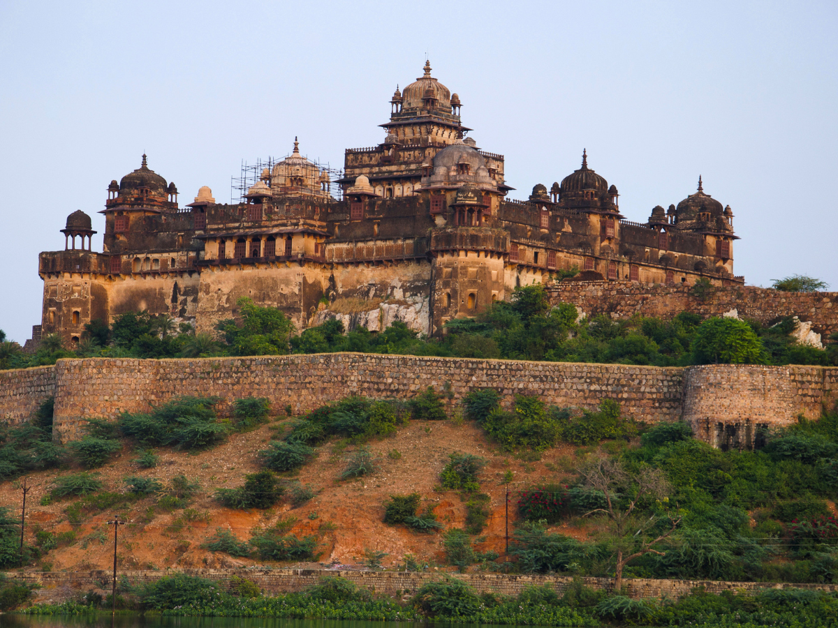 The historic Datia Palace, where no human being ever got an opportunity to live