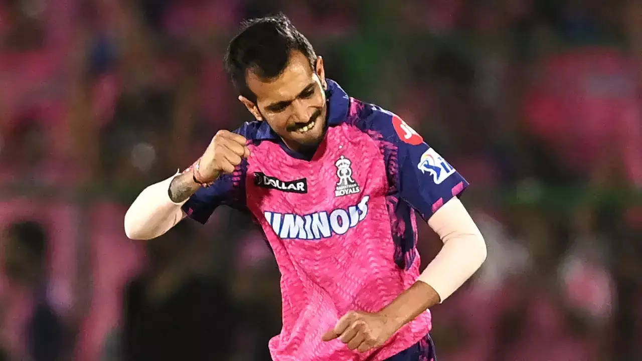 Watch: Chahal turns designer as RR unveil new jersey for IPL 2024