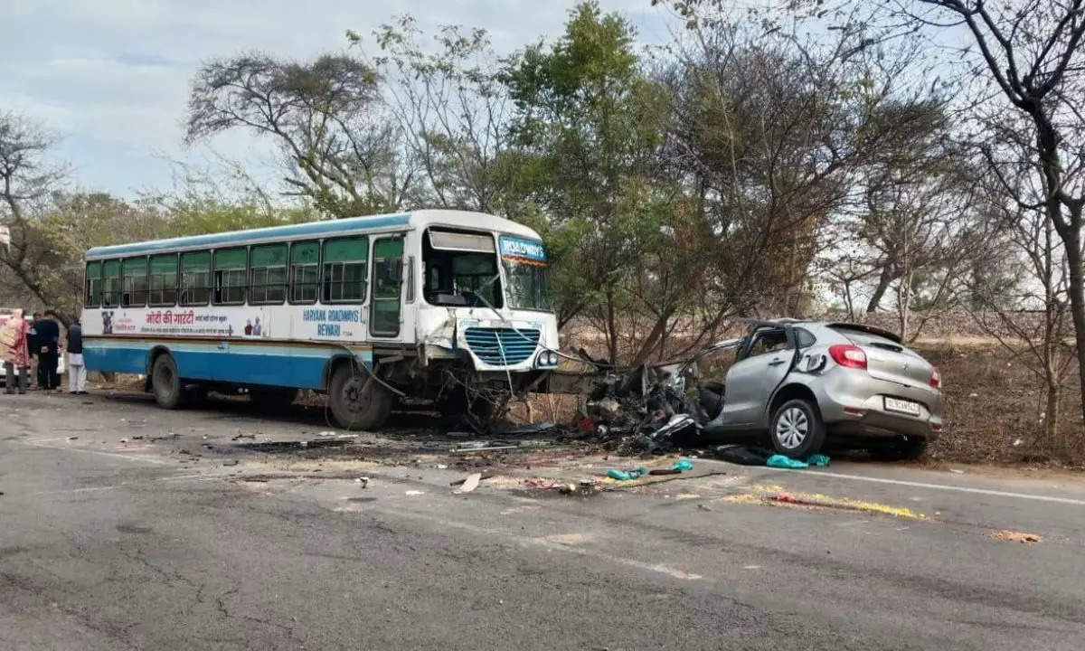 Haryana: Five killed in road accident in Rewari