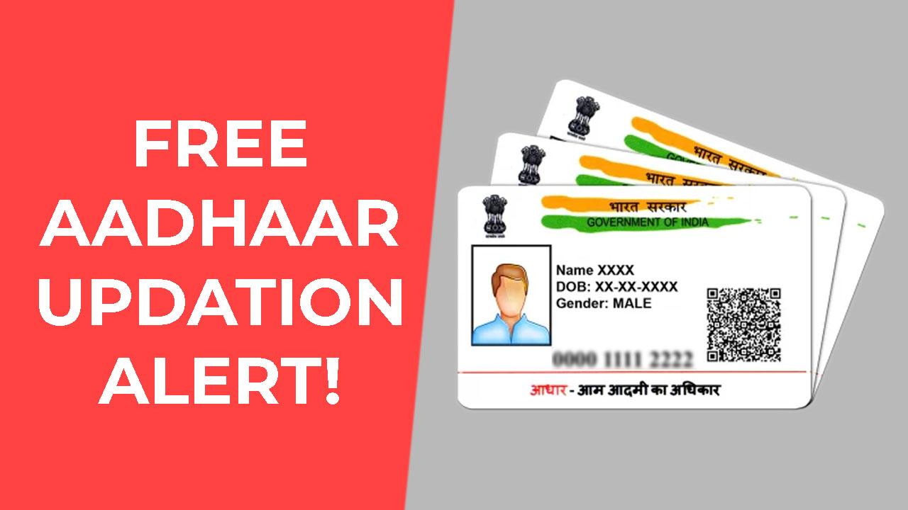 Last chance to update Aadhaar Card details for free: How to update Aadhaar online, offline and more details