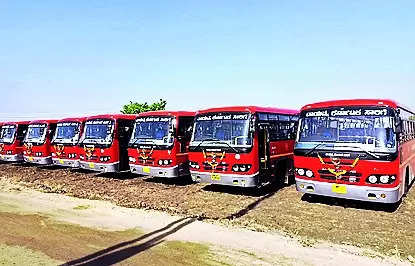 New govt buses arrive without HSRP plates
