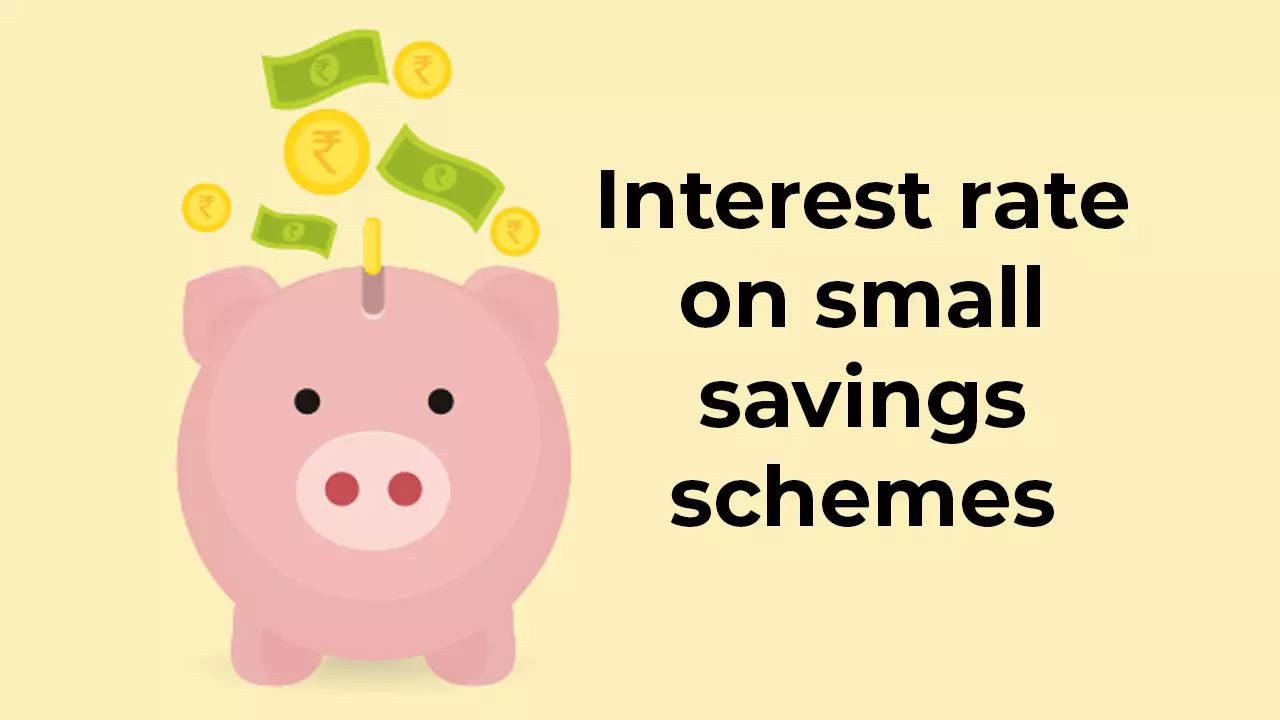 Small savings interest rates April-June 2024 out
