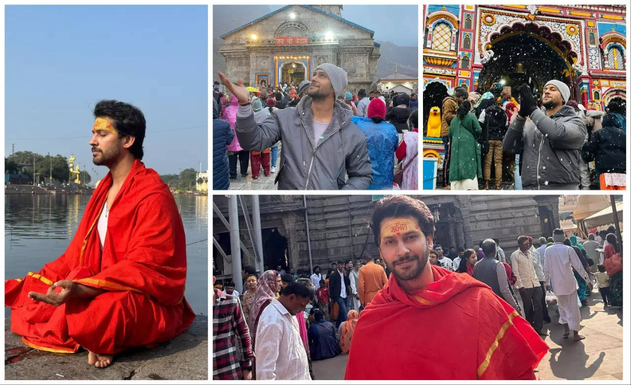 Namish Taneja: I celebrated a decade in showbiz by going on a spiritual trip to various Shiv temples