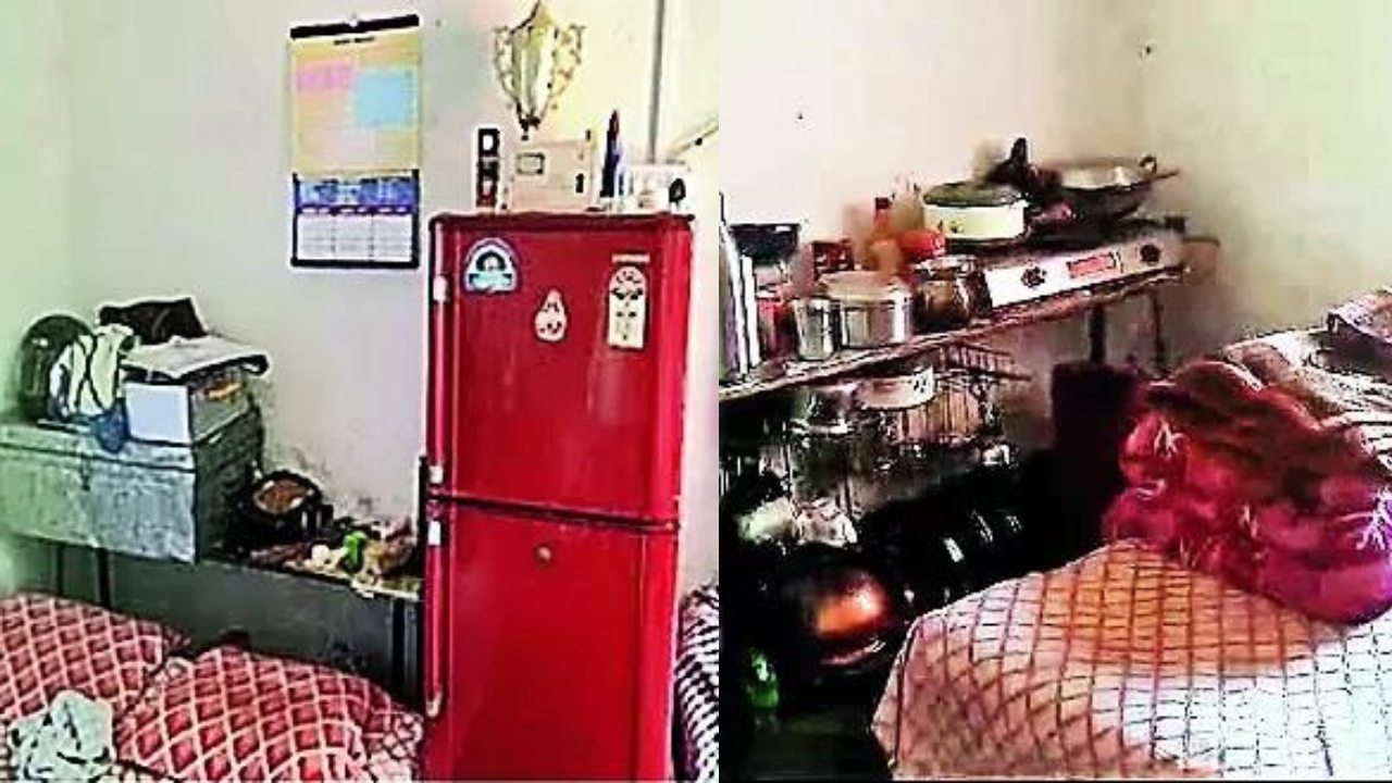 Home-from-work? Bihar principal turns part of school into bedroom