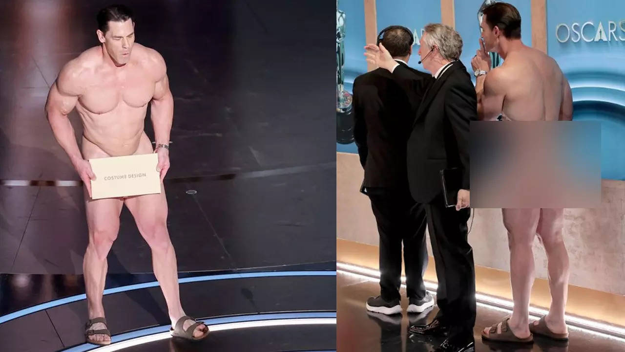 John Cena Naked Oscars 2024 John Cena wore a modesty patch during his