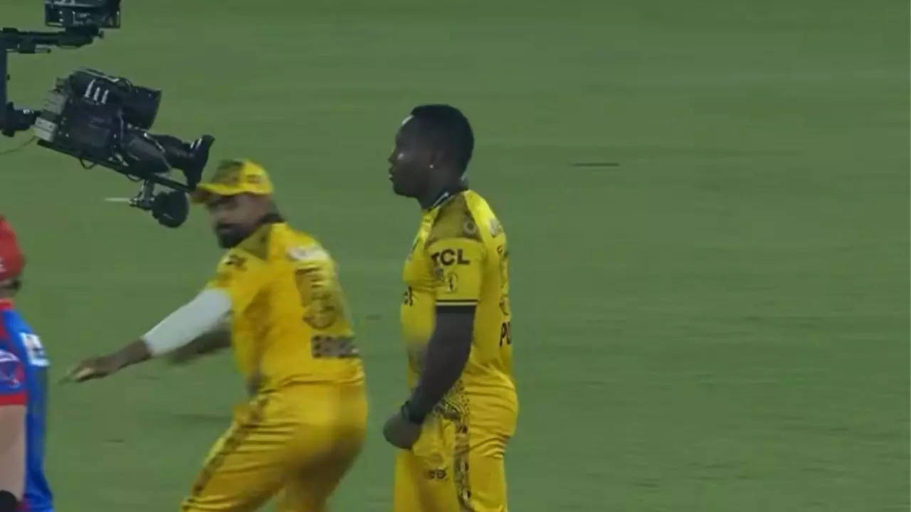 Watch: Azam's hilarious reaction after close shave with Spidercam
