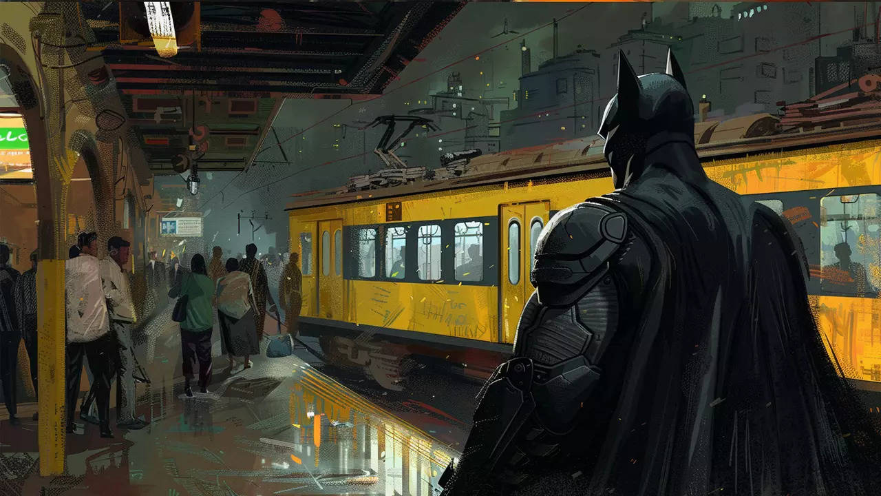 No ticket? 'Batman' watching you on Mumbai local trains at night