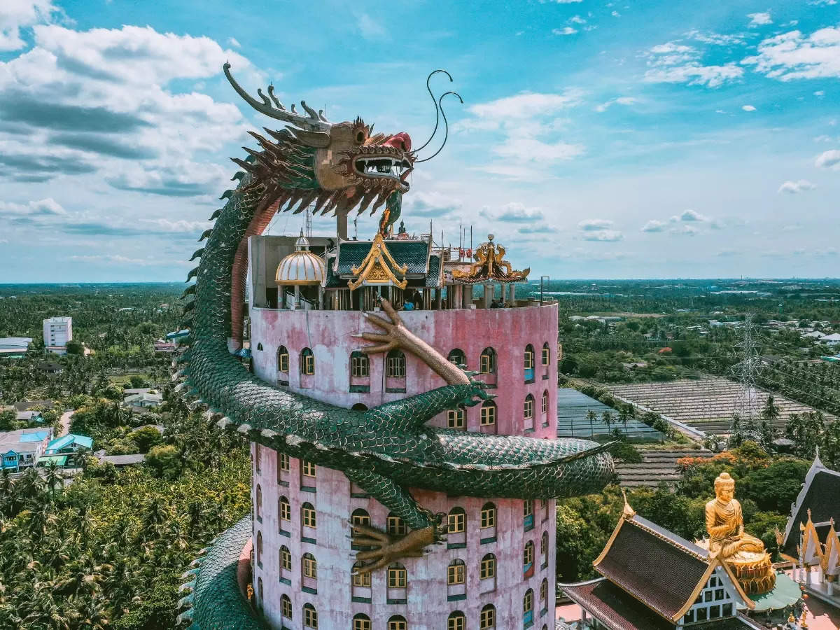 Wat Sam Phran: Thailand's Dragon Temple is an architectural marvel