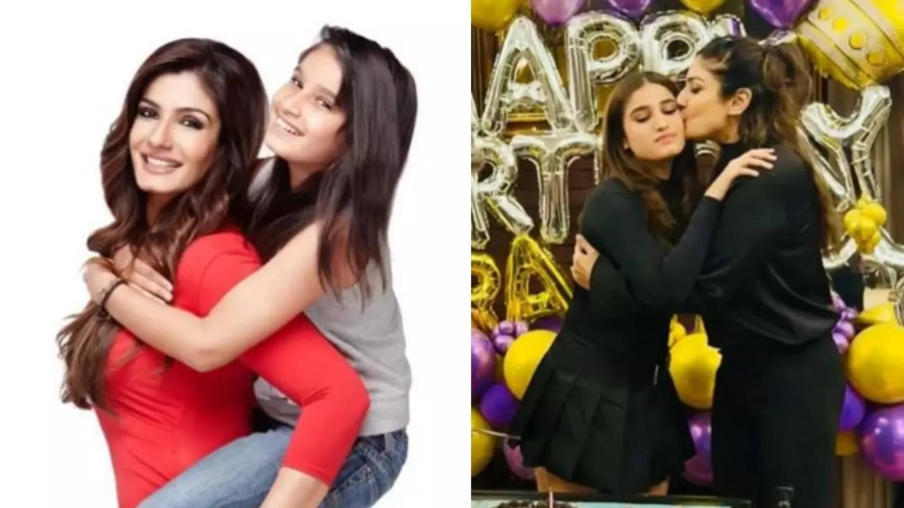 Raveena Tandon drops cute childhood images of daughter Rasha Thadani as she needs her comfortable birthday – WATCH video | Hindi Film Information