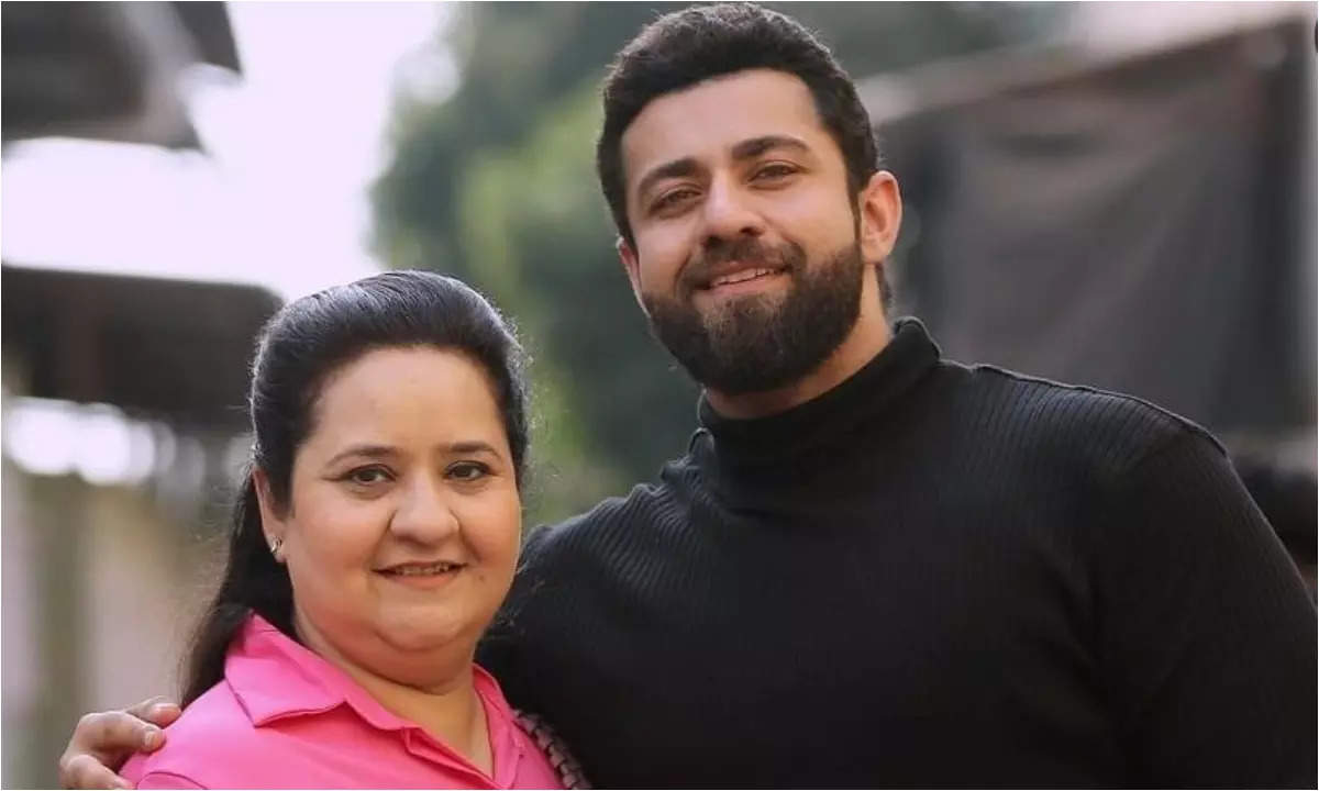 Mahir Pandhi takes his mom on a tour of Vanshaj set, says ‘It was a surreal moment for her’